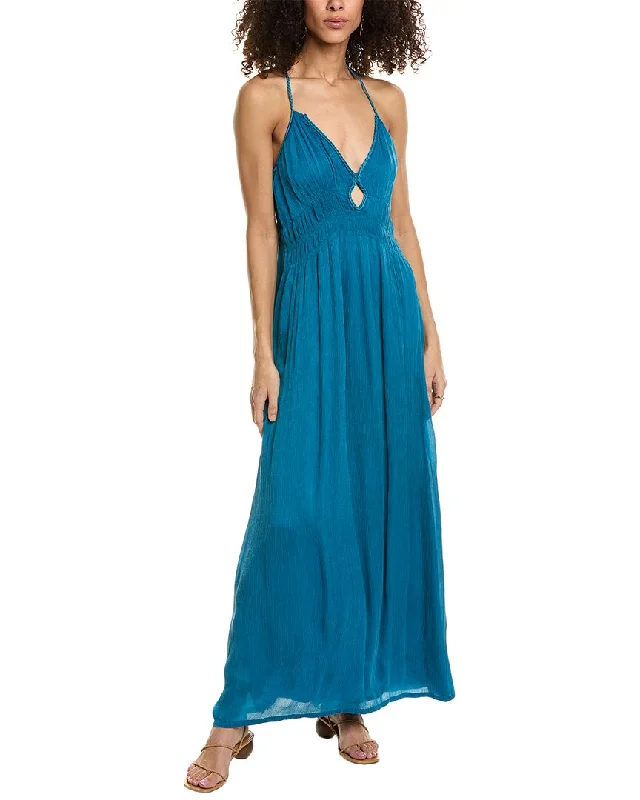 ba&sh Crinkled Maxi Dress