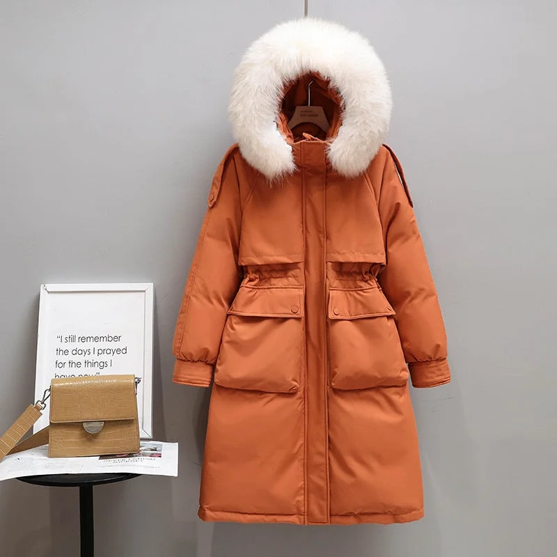 Orange Real Fur