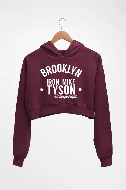 Mike Tyson Crop HOODIE FOR WOMEN