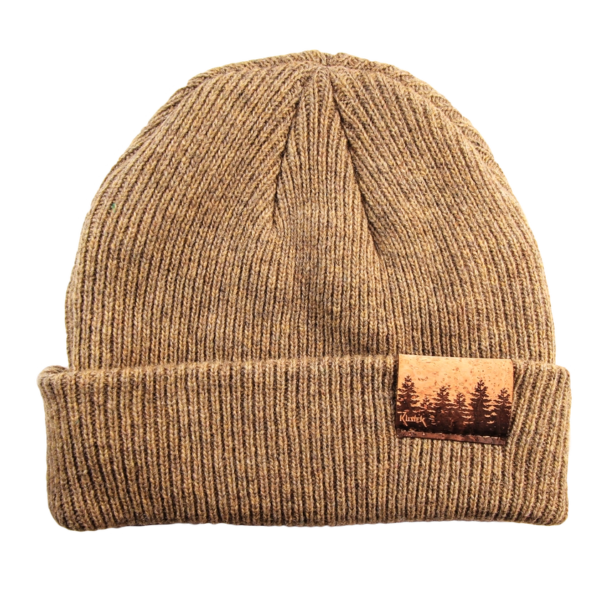 Rustek Treeline 100% Merino Cap w/ Cork Leather