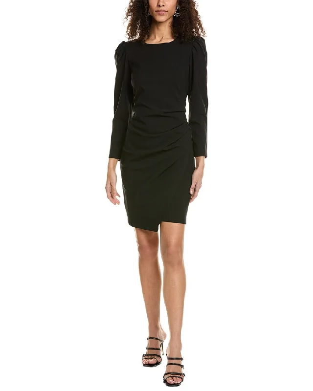 Joseph Ribkoff Puff Sleeve Sheath Dress