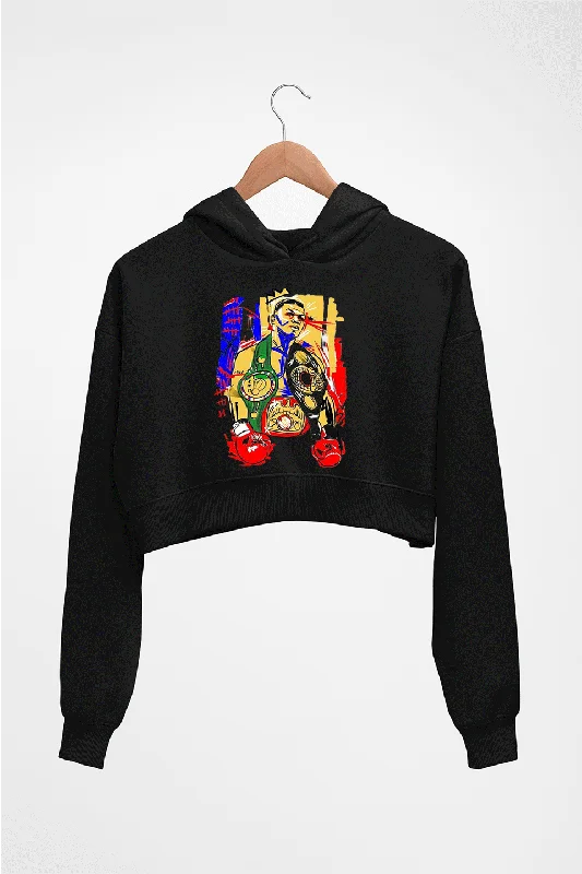 Mike Tyson Crop HOODIE FOR WOMEN