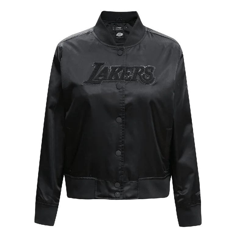 CHAMARRA DE SATÉN NBA LOS ANGELES LAKERS CLASSIC 3BK PARA MUJER