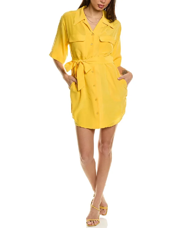 Equipment Mila Silk Shirtdress