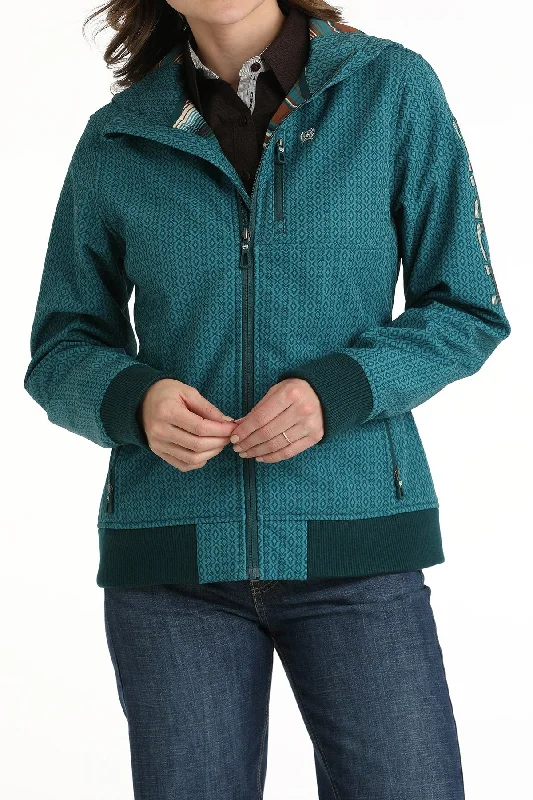 Cinch Women's Bonded Hoodie - Teal