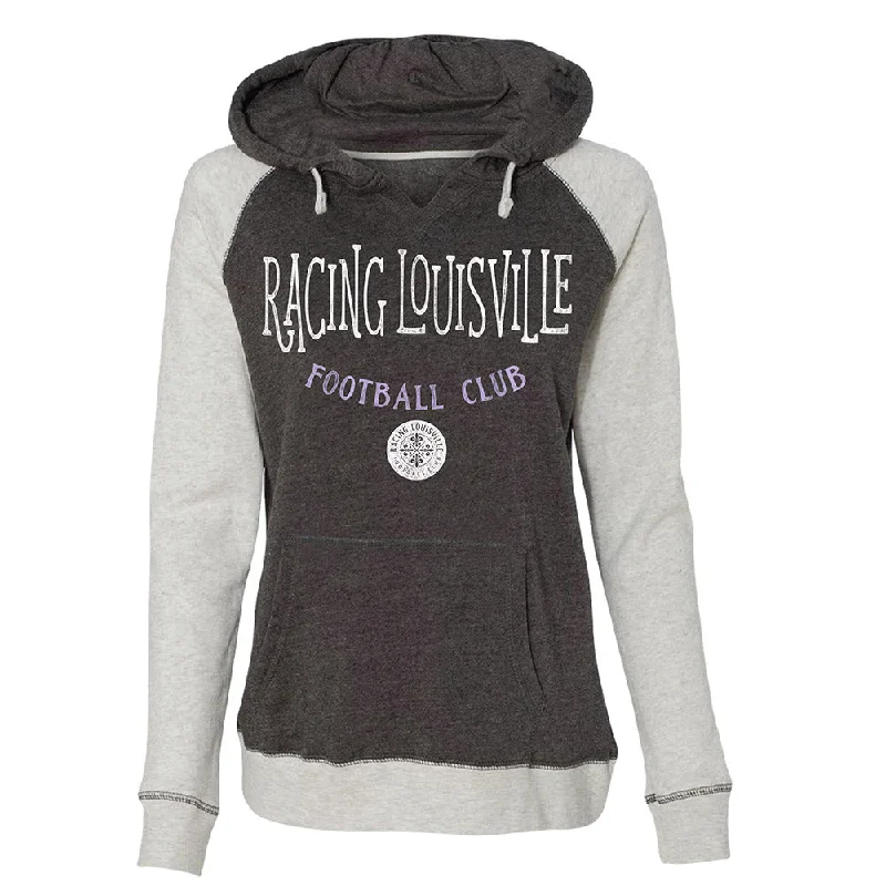 Racing Louisville FC Women's Raglan Pullover Hood