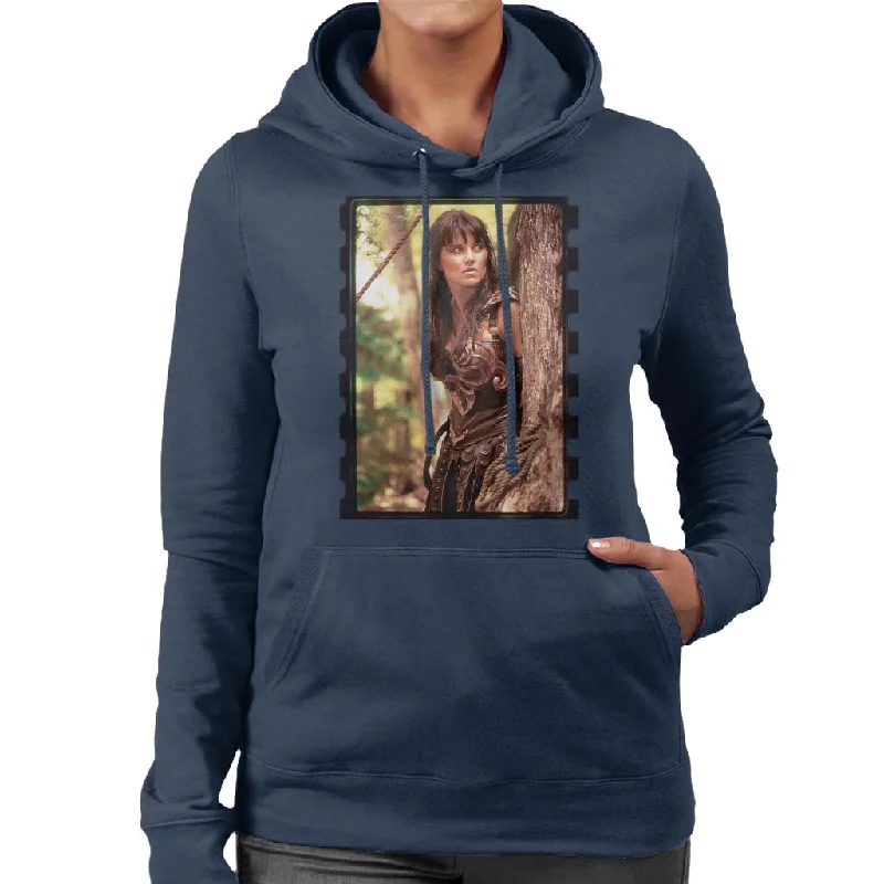 Xena Warrior Princess In The Jungle Women's Hooded Sweatshirt