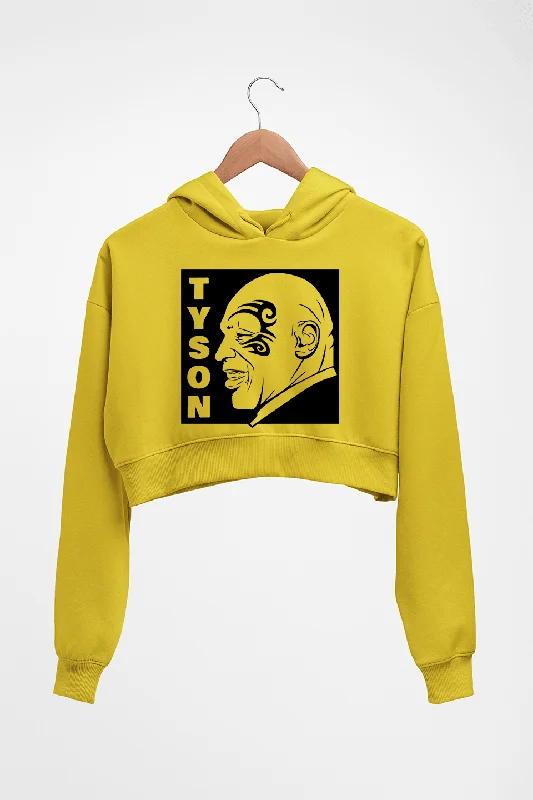 Mike Tyson Crop HOODIE FOR WOMEN