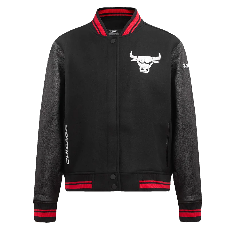 CHAMARRA UNIVERSITARIA NBA CHICAGO BULLS CITY EDITION PARA MUJER