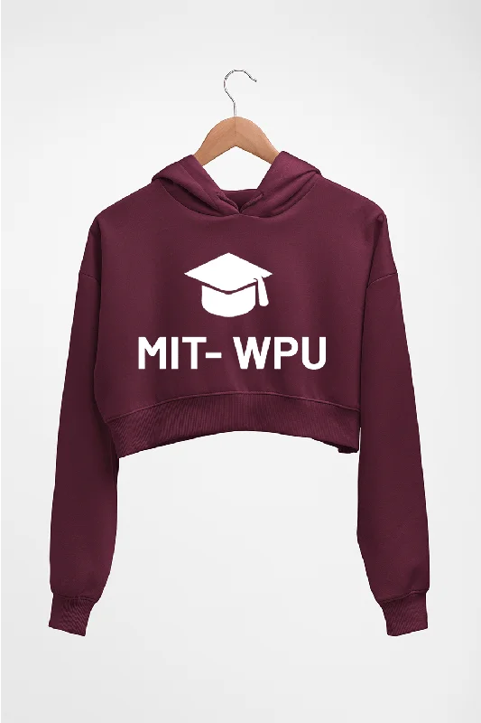 MIT WPU Crop HOODIE FOR WOMEN