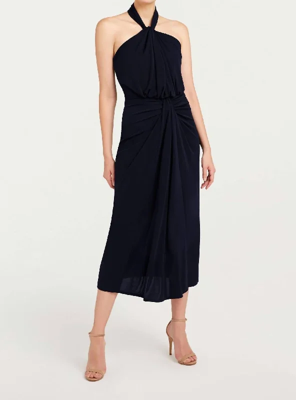 Kaily Dress In Navy