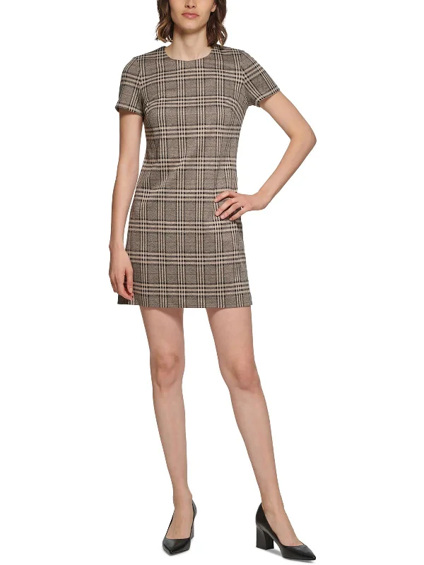 Womens Work Short Sheath Dress