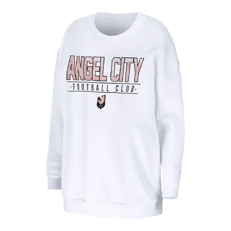 Women's Angel City WEAR White Crewneck