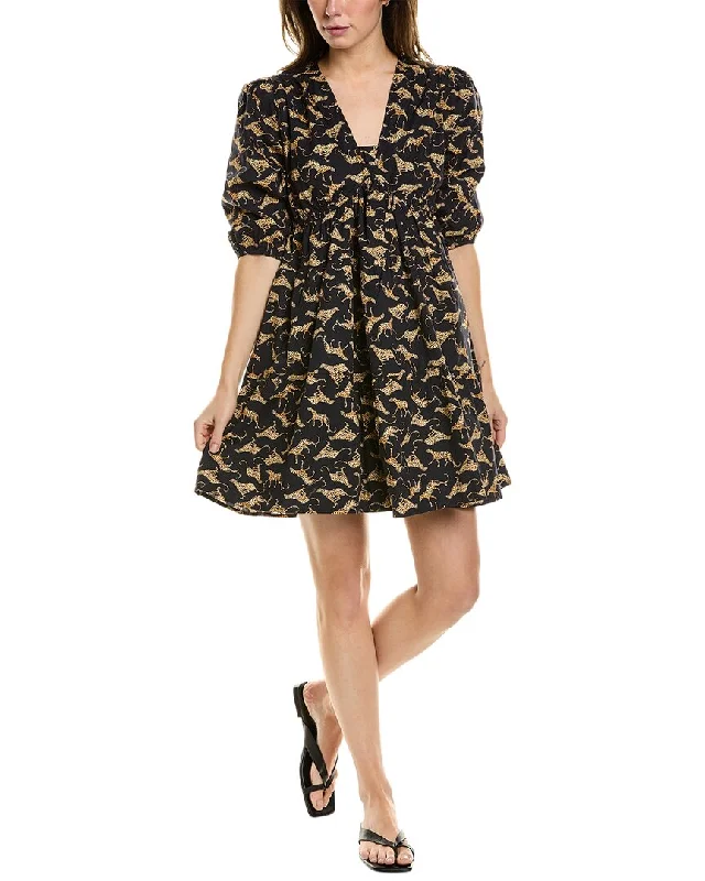 Leota Poplin Mini Dress