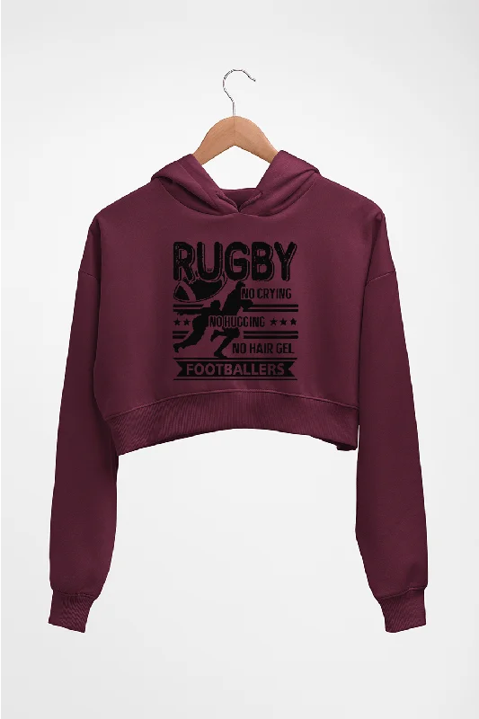 Rugby Crop HOODIE FOR WOMEN