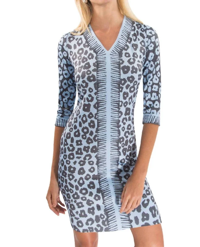 Border Town Dress In Wildcat Chrbl