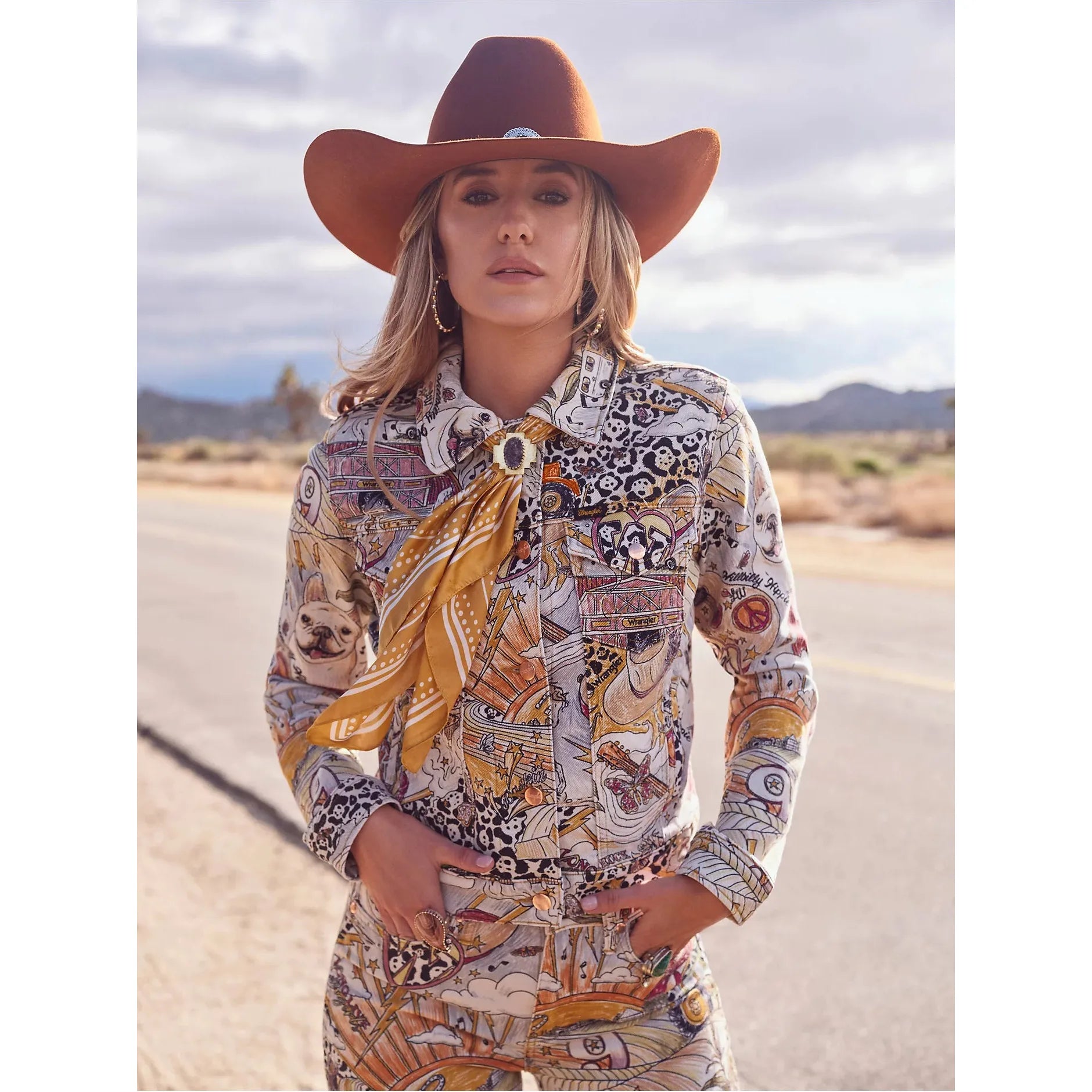 WRANGLER X LAINEY WILSON LIFE OF LAINEY TRUCKER JACKET