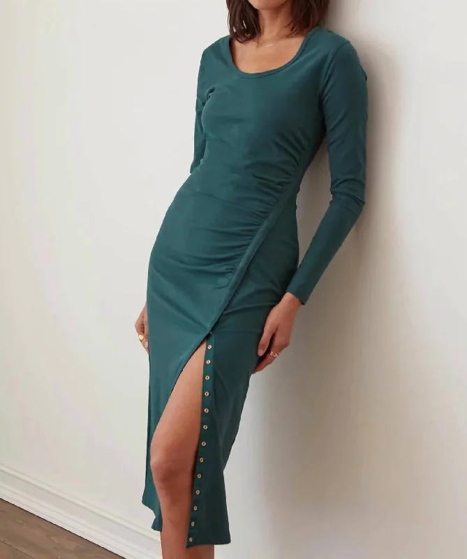 Mckenna Dress In Sea Moss