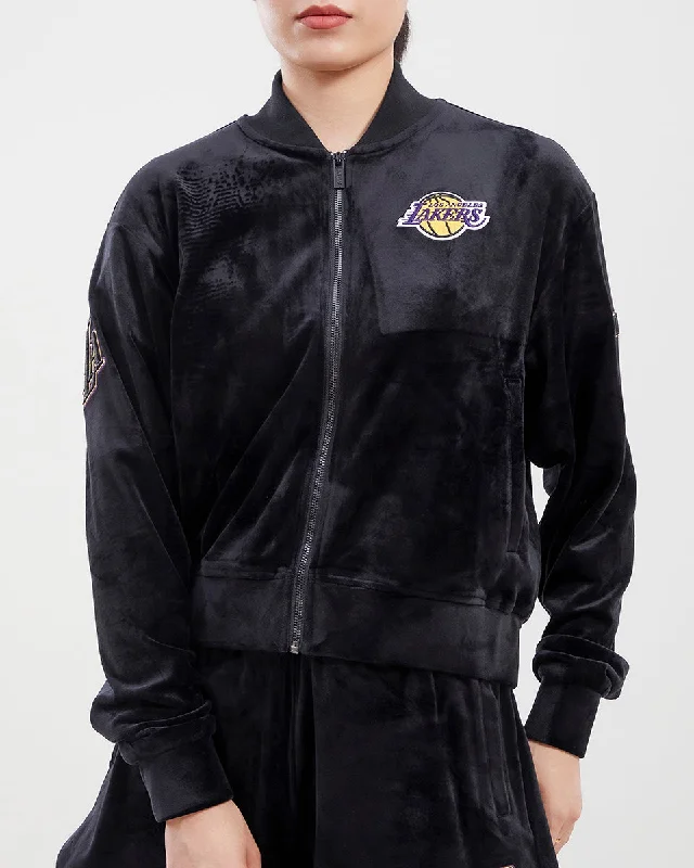 CHAMARRA DEPORTIVA NBA LOS ANGELES LAKERS CLASSIC ESSENTIALS PARA MUJER