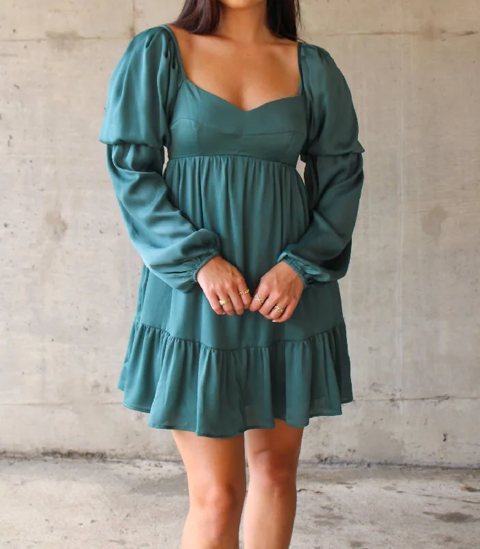 Hoping For This Dress In Antique Green