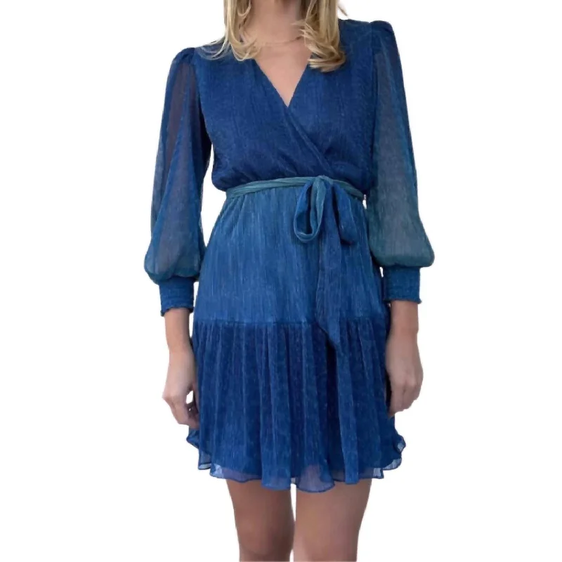 Cecilia Dress In Blue