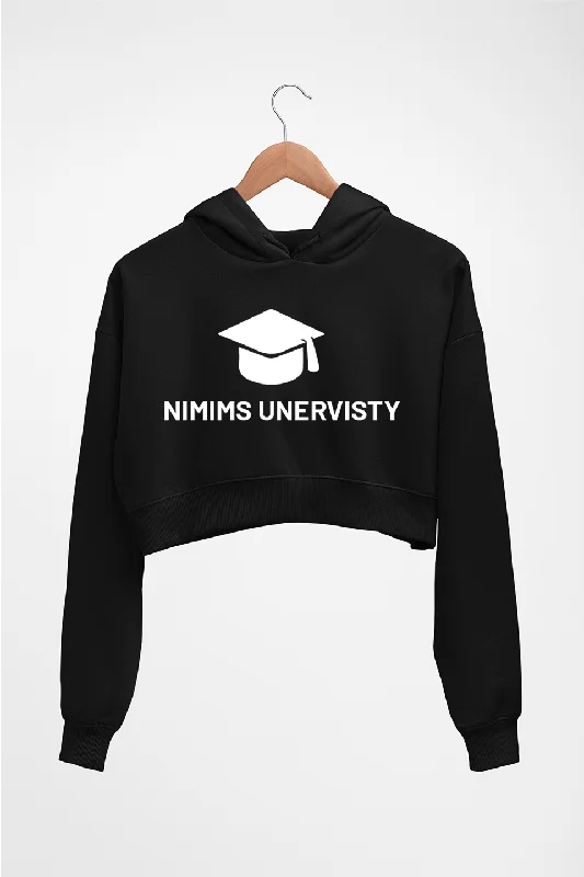 NMIMS Crop HOODIE FOR WOMEN