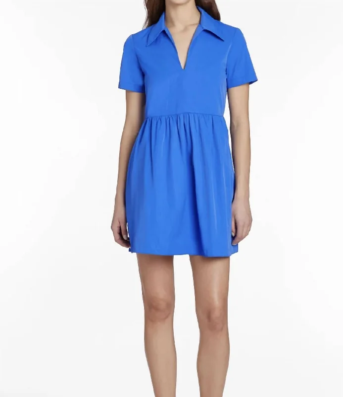 Althea Dress In Royal Blue