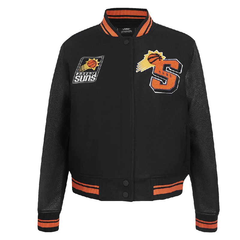 CHAMARRA UNIVERSITARIA NBA PHOENIX SUNS MASH UP PARA MUJER