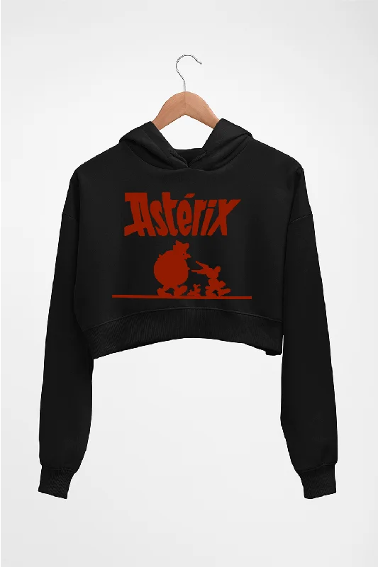 Asterix Crop HOODIE FOR WOMEN