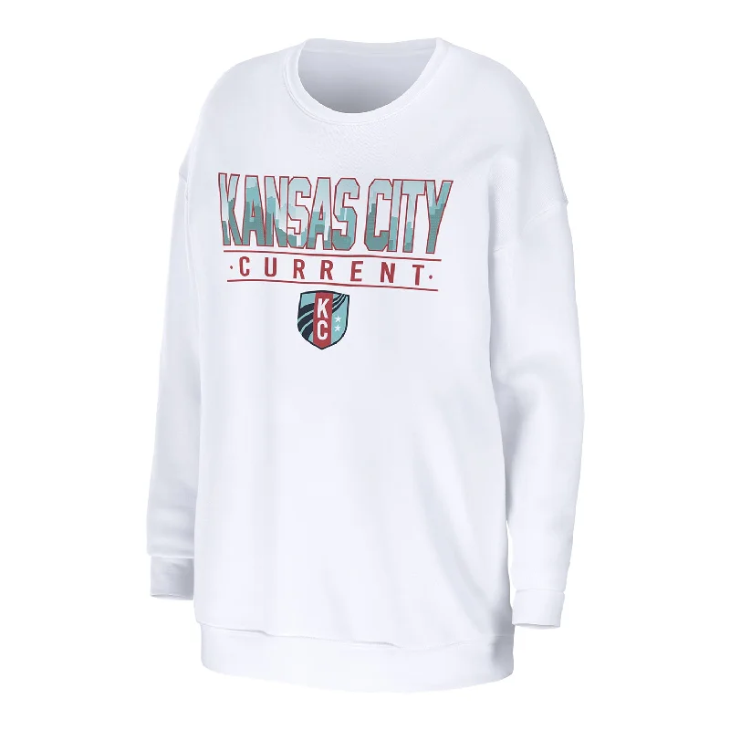 Women's KC Current WEAR White Crewneck