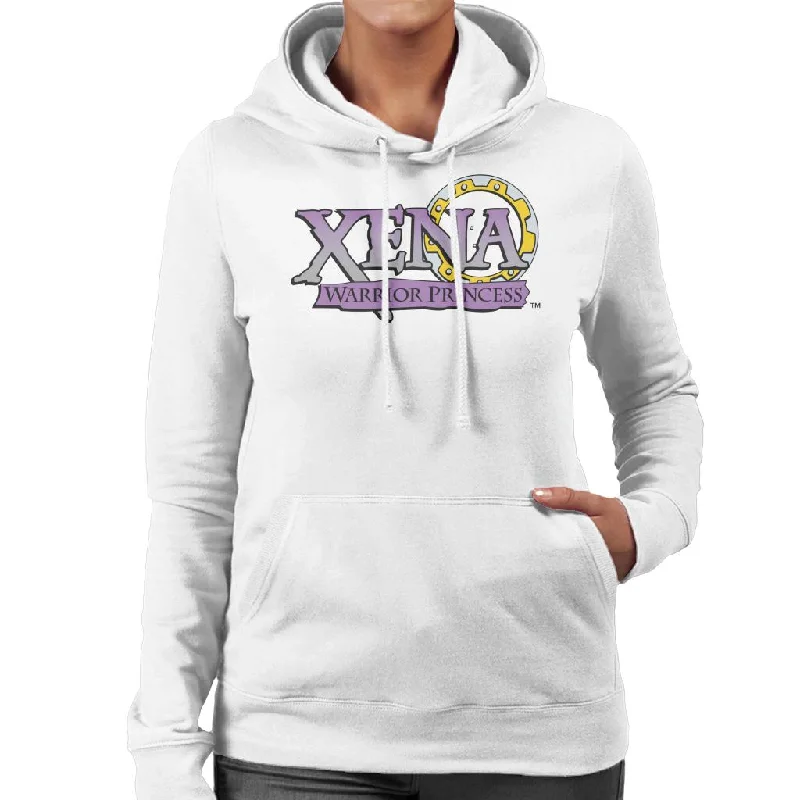 Xena Warrior Princess Logo Women's Hooded Sweatshirt