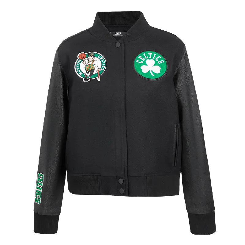 CHAMARRA UNIVERSITARIA NBA BOSTON CELTICS CLASSIC ESSENTIALS PARA MUJER