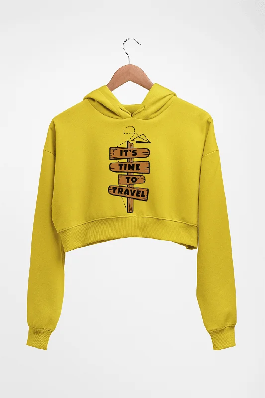 Travel Crop HOODIE FOR WOMEN