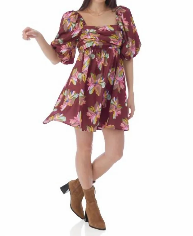 Hunter Dress In Gallery Floral