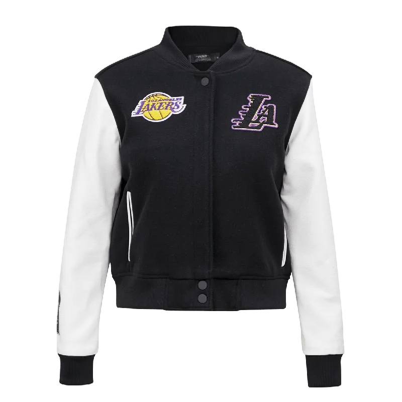 CHAMARRA UNIVERSITARIA NBA LOS ANGELES LAKERS CLASSIC ESSENTIALS PARA MUJER