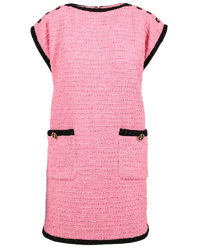 Gucci Boucle Tweed Dress