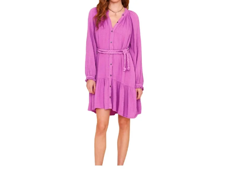 Rainey Dress In Berry