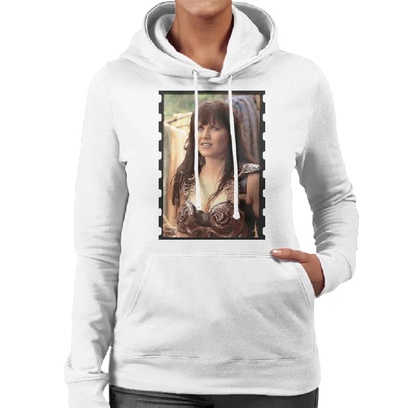 Xena Warrior Princess On A Quest Women's Hooded Sweatshirt