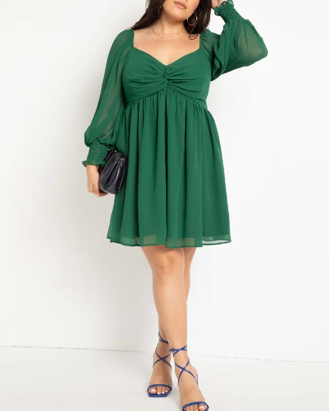 Blowout Sale Eva Twisted Bodice Mini Dress | Eden