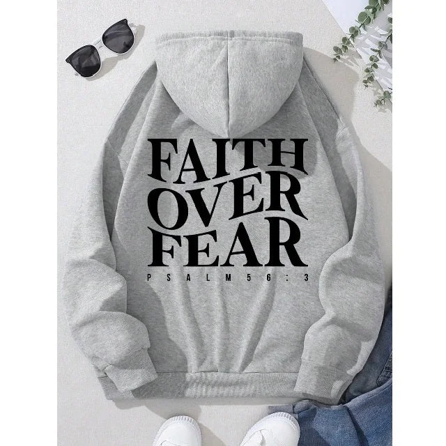 Faith Kangaroo Pouch Hooded Sweater