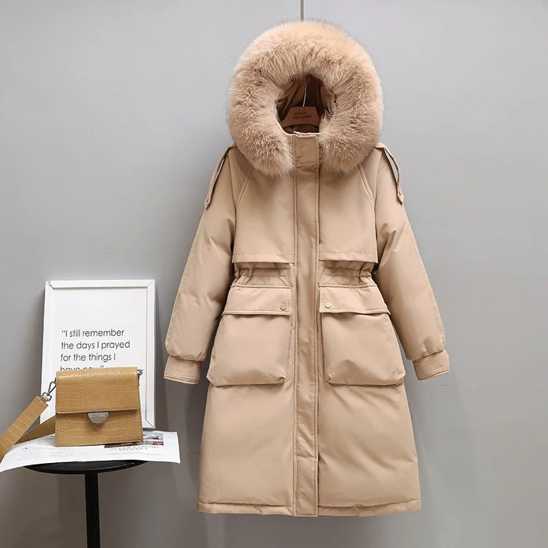 Khaki Real Fur